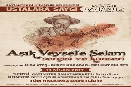 Aşık Veysel Anma konseri düzenleniyor