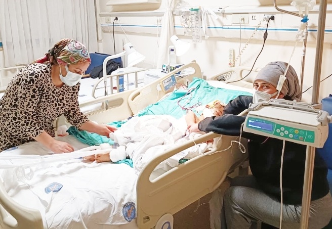 Asiye’nin normal yaşamına dönmesi bir yıl sürecek