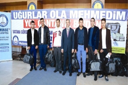 Askerin valizi Şahinbey&#8217;den