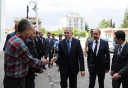 Ata, Oğuzeli belediye başkanını ziyaret etti