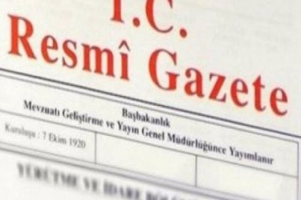 Atama kararları Resmi Gazete&#8217;de yayımlandı