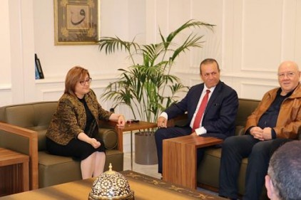 Ataoğlu, Fatma Şahin&#8217;i ziyaret etti