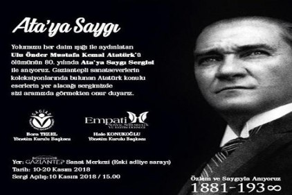 "Atatürk" temalı sergi düzenlenecek 