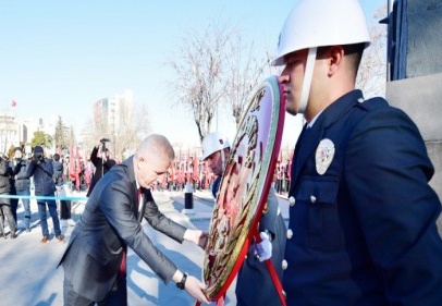 Atatürk’ün Gaziantep’e gelişinin 87’inci yıl dönümü kutlandı