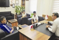 Atletizm birincilerinden Şiran’a ziyaret