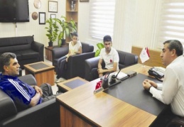 Atletizm birincilerinden Şiran’a ziyaret