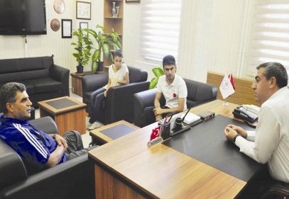 Atletizm birincilerinden Şiran’a ziyaret