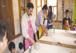 Atölyede Babalar Günü heyacanı 