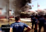 Avcılar'da gecekondularda yangın çıktı!