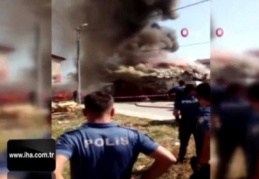 Avcılar'da gecekondularda yangın çıktı!