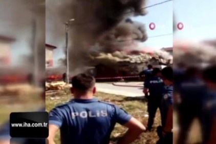 Avcılar&#039;da gecekondularda yangın çıktı!