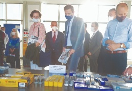 Avrupa Birliği delegasyonu mülteciler projesini takip ediyor