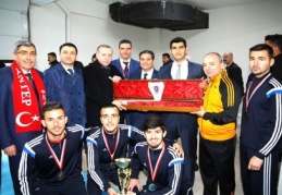 Avrupa Şampiyonlarına sevgi seli