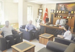 Avrupa şampiyonu Şiran’ı ziyaret etti
