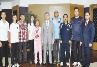 Avrupa ve Türkiye Şampiyonası'nda dereceye girenler ödüllendirildi 