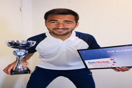 Avrupa&#039;nın hokeyde gol kralı Mahmut Yunus Cengiz oldu 