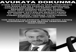 “Avukatıma Dokunma” eylemi başlatıldı