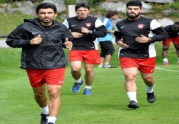 Avusturya’da sabah-akşam antrenman