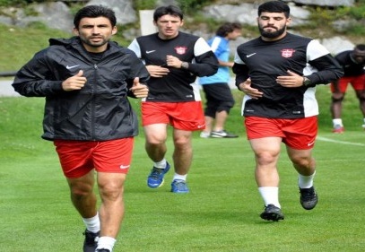 Avusturya’da sabah-akşam antrenman