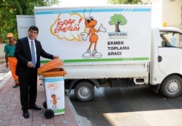 Ayda 35 ton bayat ekmek toplanıyor