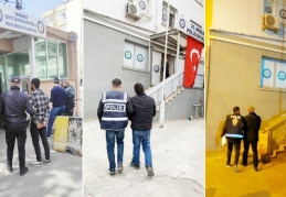 Aynı anda kameraya yakalanan hırsızlar yakalandı