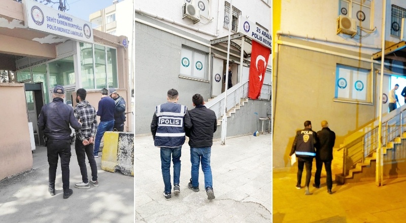 Aynı anda kameraya yakalanan hırsızlar yakalandı