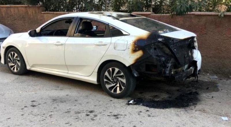 Aynı araç, bir ayda dört kez kundaklandı