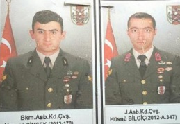 Aynı saldırıda şehit düşen askerler memleketlerine de birlikte uğurlandı