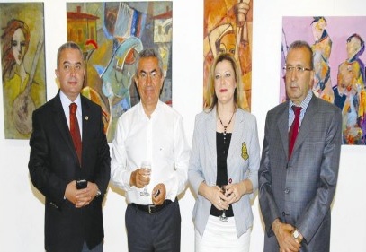 Aynur Açıkgöz, Sanko Sanat Galerisi’nde sergi açtı