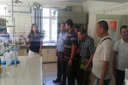Ayvacık&#039;lı üreticiler, fıstık içinAntep&#8217;e geldi