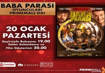 Baba parası filmi oyunculu gösterimi yapılacak