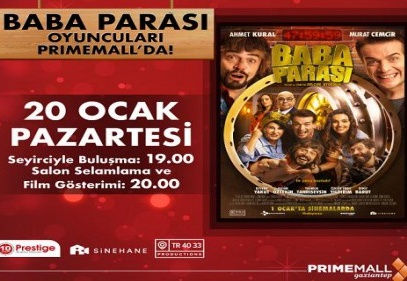 Baba parası filmi oyunculu gösterimi yapılacak