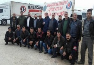 Babacan Kargo işçileri dört mevsim direniyor