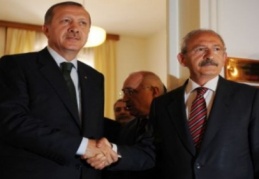 Başbakan ve Kılıçdaroğlu 40 gün sonra ilk kez.....