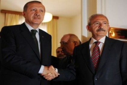 Başbakan ve Kılıçdaroğlu 40 gün sonra ilk kez.....