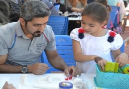 ‘Babalar Günü’ne özel sanatsal tasarımlar çalışıldı
