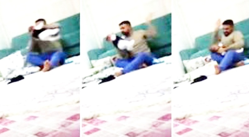 Babasının öldüresiye dövdüğü Cihan bebek taburcu oldu