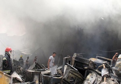 Bağdat'ta askeri mühimmat deposunda patlama: 2 ölü, 12 yaralı