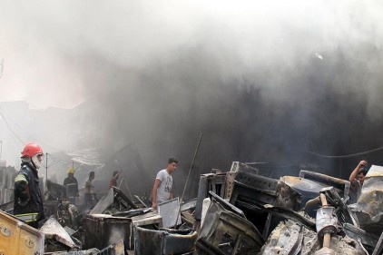 Bağdat&#039;ta askeri mühimmat deposunda patlama: 2 ölü, 12 yaralı