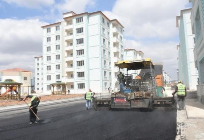 Baharın gelişiyle birlikte asfalt sezonu da açıldı