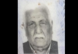 Bahçe kapısının altında kaldı