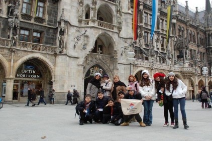 Bahçeşehir Koleji Münih&#8217;e gitti