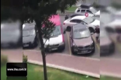 Bahçeşehir&#039;de banka çıkışı kadına kapkaç dehşeti