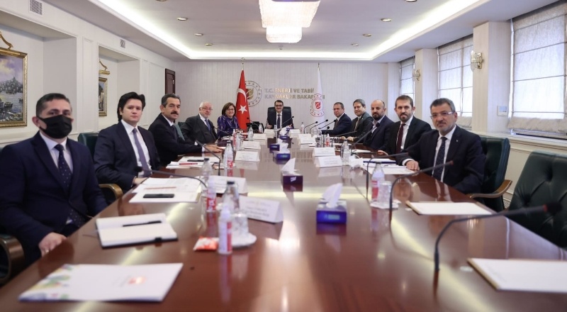 Bakan Dönmez ve Başkan Yılmaz’ı ziyaret ettiler