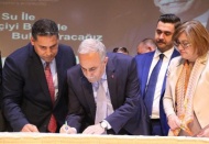 Bakan Fakıbaba hibe alan şirketlere temsili çek verdi