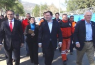 Bakan Jason Kenney çadır gezdi