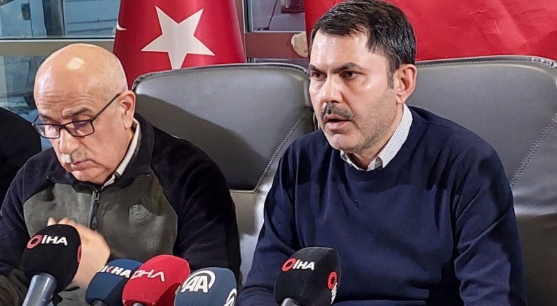 Bakan Kurum: "Tüm afetzedelerimizi sıcak yuvalarına kavuşturacağız”