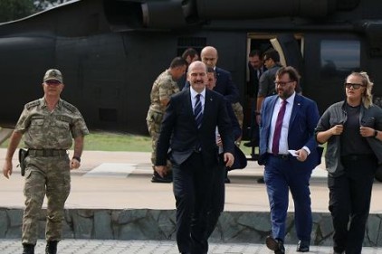 Bakan Soylu güvenlik zirvesi için Hatay&#039;da