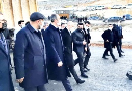 Bakanlar “ölüm yolunu” inceledi