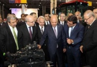 Bakanlar, Sanko Makina standını inceledi 